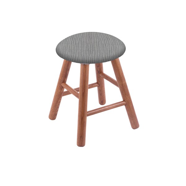 Oak Vanity Stool, Natural Finish, Canter Thatch Seat